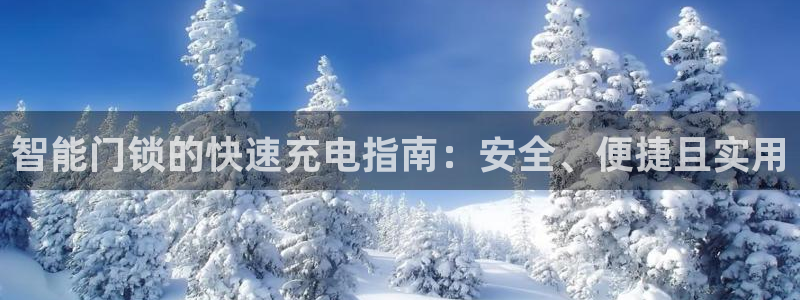 利记彩票导航网址官网hd71：智能门锁的快速充电指南：安全、