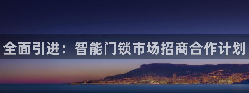 利记手机官网电子mg官方网站：全面引进：智能门锁市场招商合作