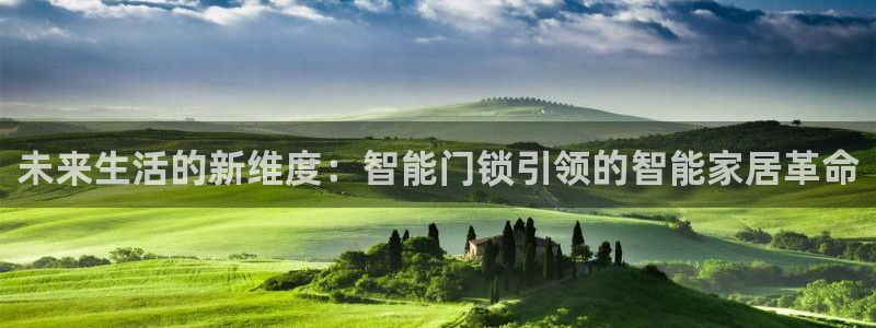 利记真正的官网是多少：未来生活的新维度：智能门锁引领的智能家