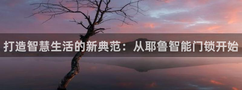 利记亚洲官网：打造智慧生活的新典范：从耶鲁智能门锁开始