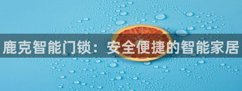 利记体育手机版官网：鹿克智能门锁：安全便捷的智能家居