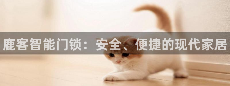 利记信誉官网：鹿客智能门锁：安全、便捷的现代家居