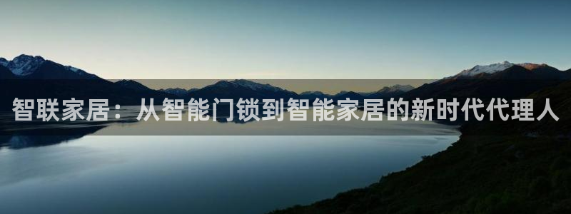 利记坊官网注册：智联家居：从智能门锁到智能家居的新时代代理人