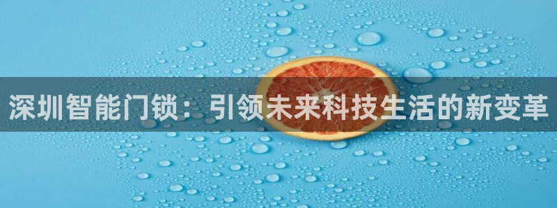 利记官网app下载网址日博官网网址：深圳智能门锁：引领未来科