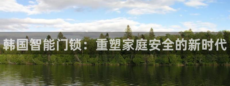 利记app官方官网登录：韩国智能门锁：重塑家庭安全的新时代