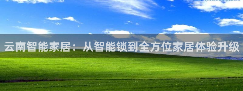 利记 利记官网：云南智能家居：从智能锁到全方位家居体验升级