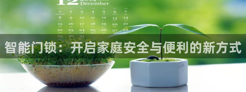 利记官网多少：智能门锁：开启家庭安全与便利的新方式