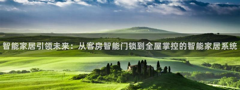 利记现场官网：智能家居引领未来：从客房智能门锁到全屋掌控的智