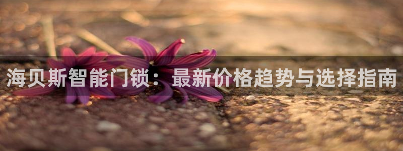 利记 利记官网：海贝斯智能门锁：最新价格趋势与选择指南