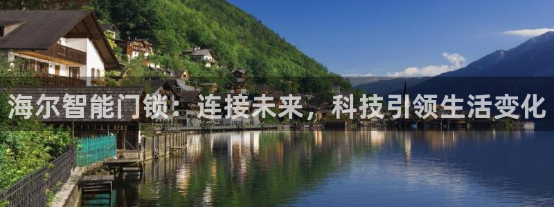 万利记加盟官网电话：海尔智能门锁：连接未来，科技引领生活变化