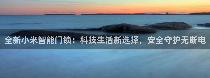 利记官网官方网站：全新小米智能门锁：科技生活新选择，安全守护